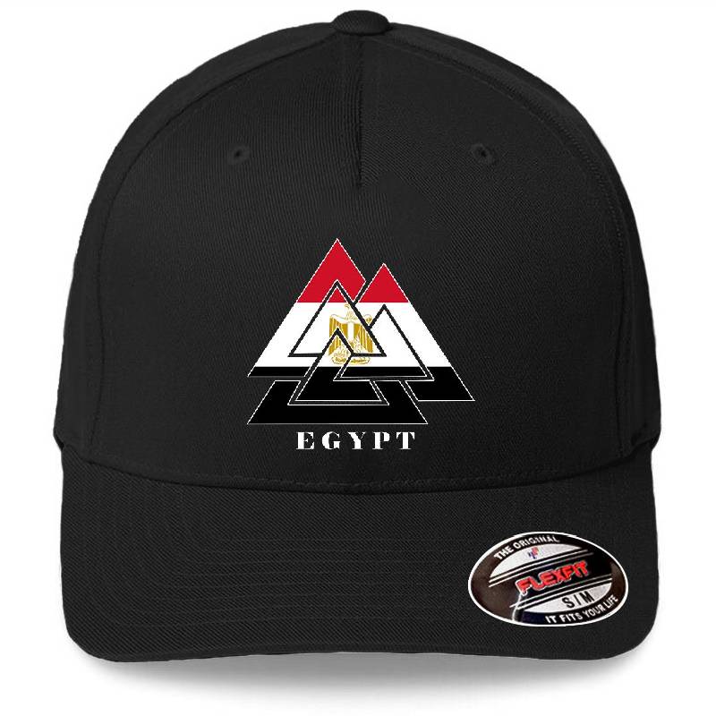 Egypt Emblem Premium Flat Bill Snapback Caps