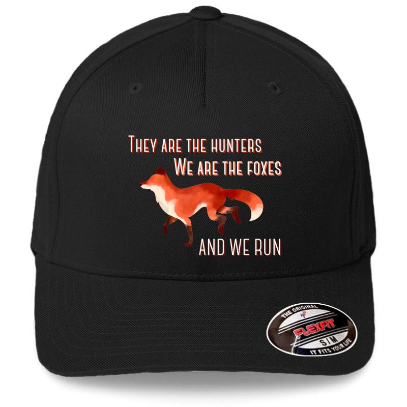 We Are The Foxes Taylor Swift Flexfit Baseball Cap  Black