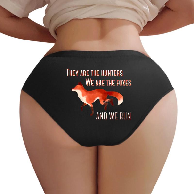 We Are The Foxes Taylor Swift Women Underwear Panties Women Black