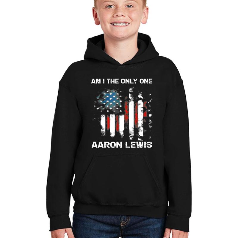 Aaron Lewis - Am I The Only One Youth Hooded Sweatshirt Boy Black