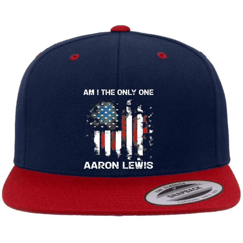 Aaron Lewis - Am I The Only One Premium Flat Bill Snapback Cap  Navy