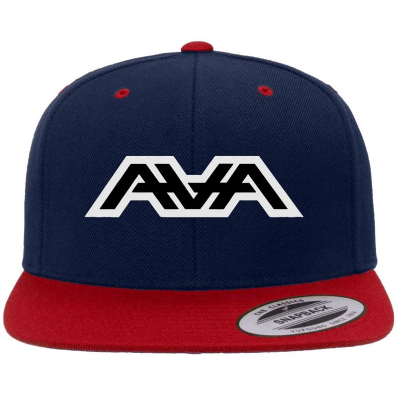 Angels And Airwaves Special Series 57 Premium Flat Bill Snapback Cap  Navy