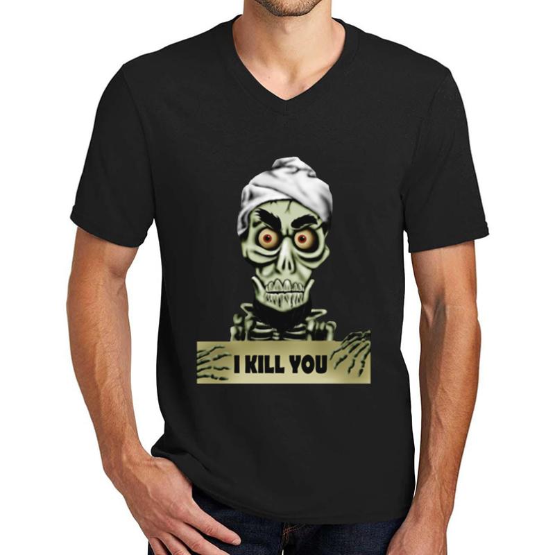 Achmed The Dead Terrorist Unisex V-Neck T-Shirt Men Black