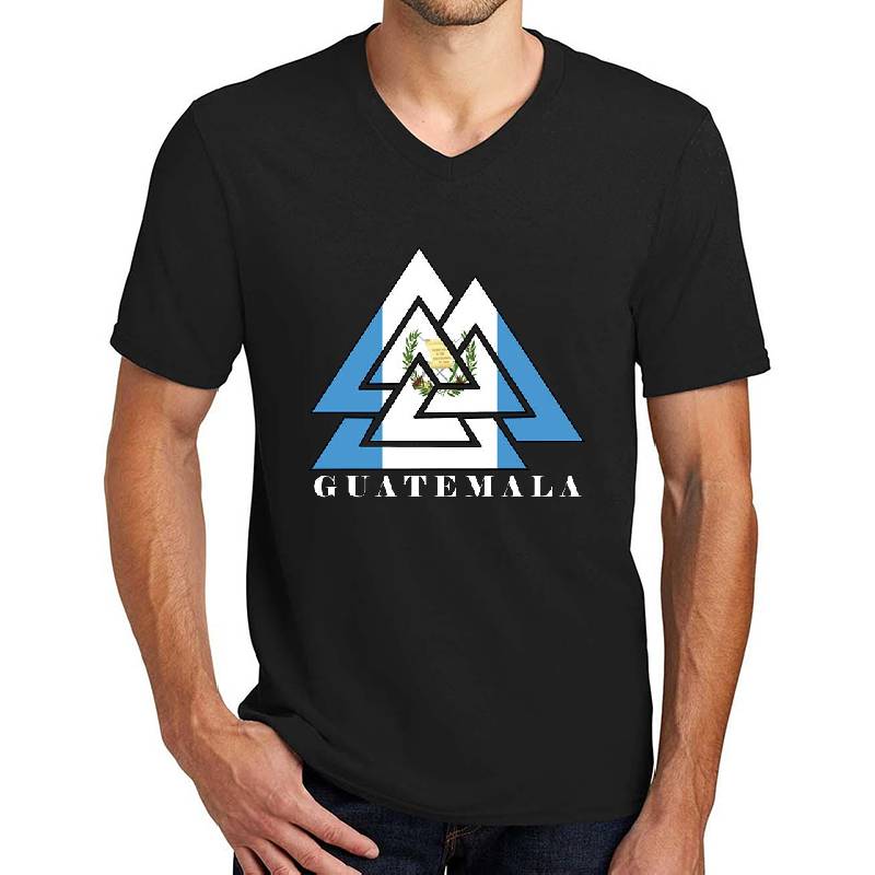 Guatemala Emblem Premium Flat Bill Snapback Caps