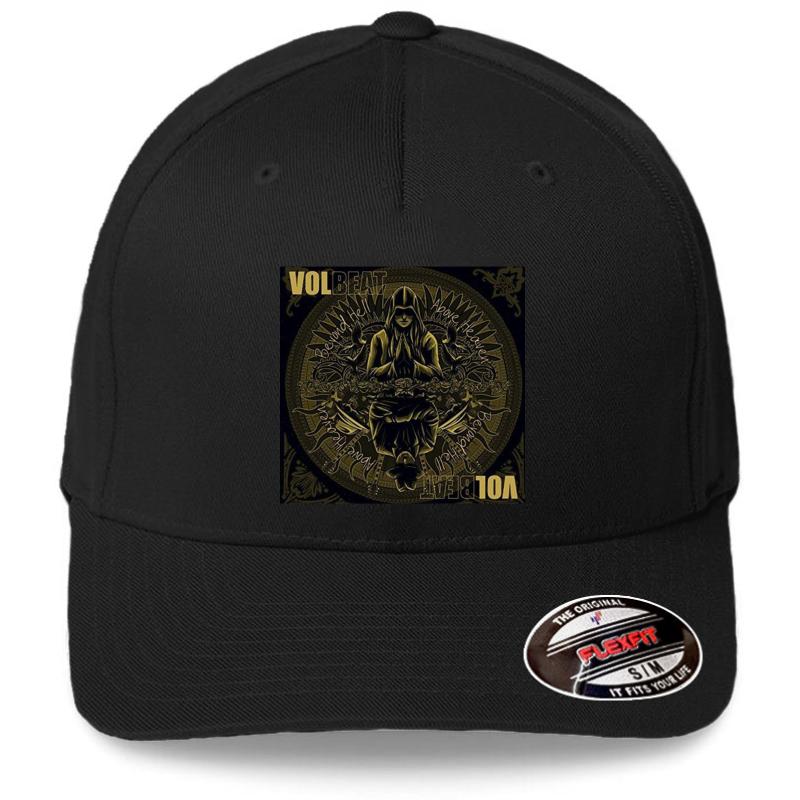 Volbeat - Trending Logo Flexfit Baseball Cap  Black