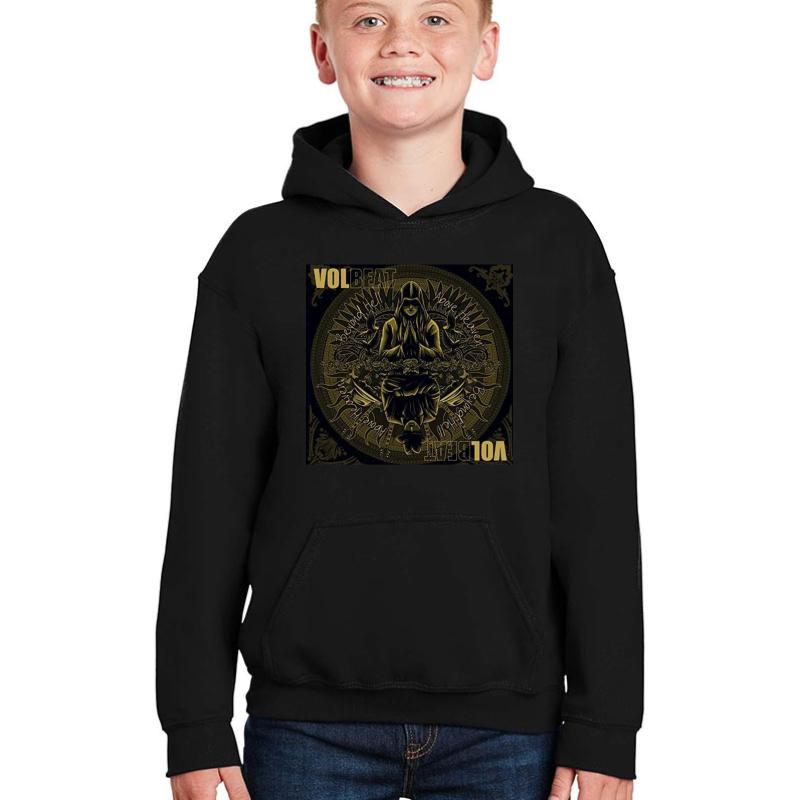 Volbeat - Trending Logo Youth Hooded Sweatshirt Boy Black