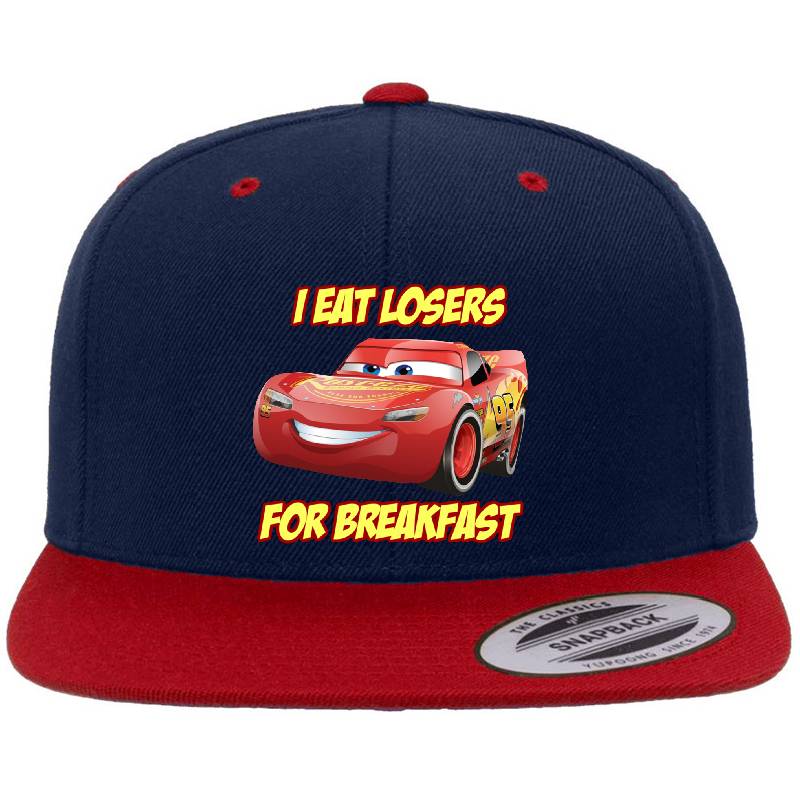 Lightning Mcqueen From Cars Essential . Richardson Premium Trucker Snapback Caps