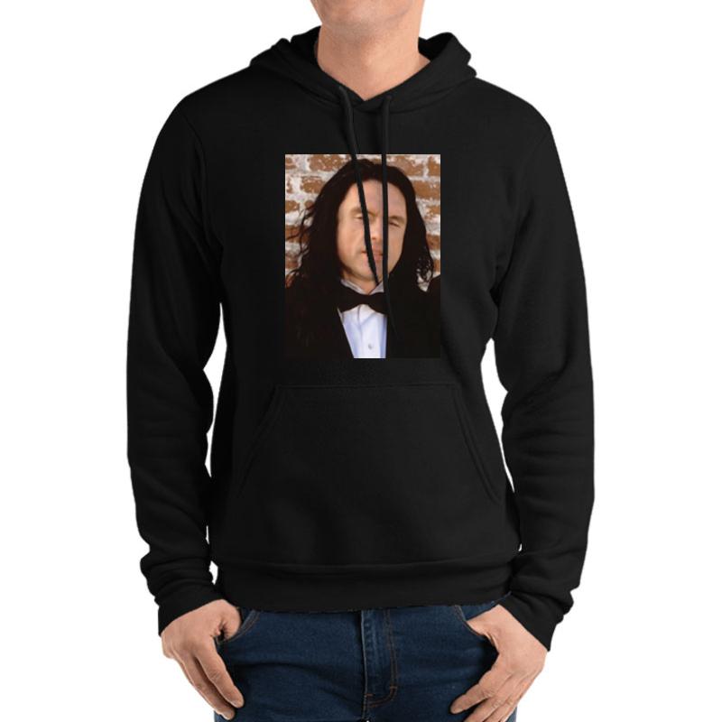 Tommy Wiseau Unisex Hooded Sweatshirt Men Black