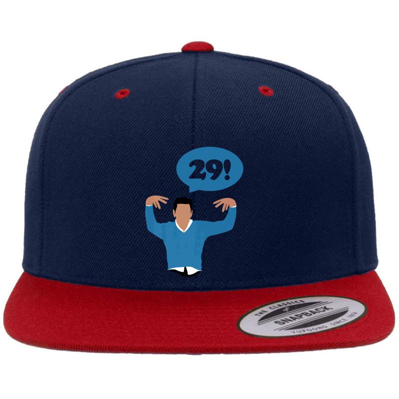 29 Birthday New Girl Premium Flat Bill Snapback Cap  Navy