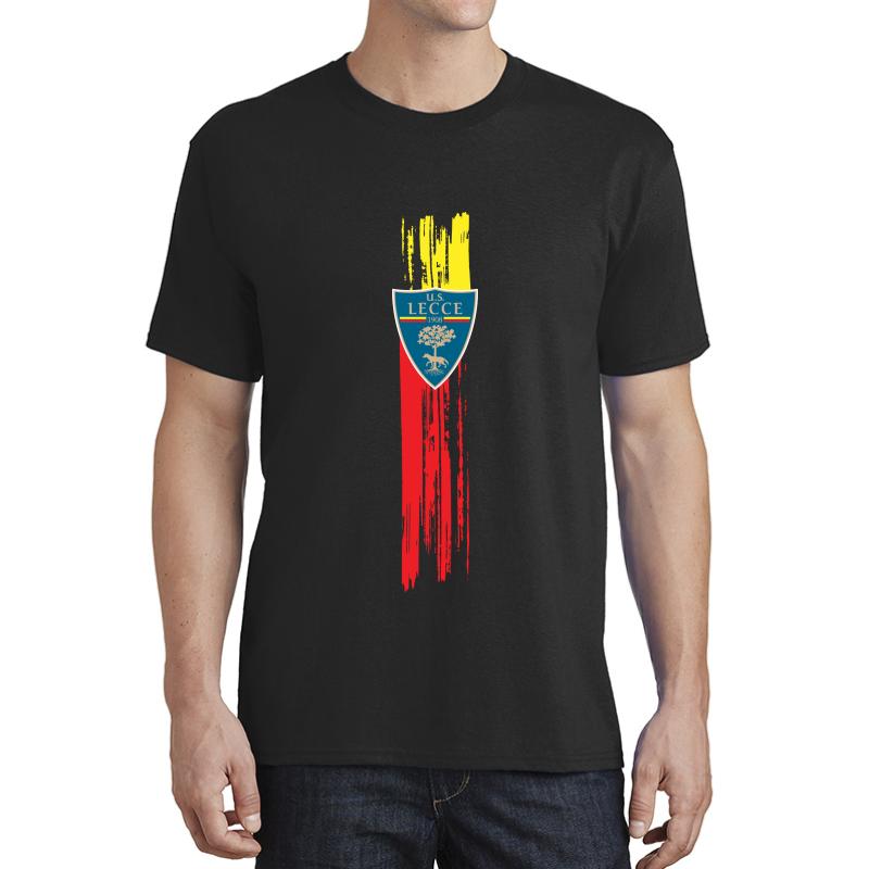 All For This Colours My Heart Is Lecce Italy Unisex T-Shirt Men Black