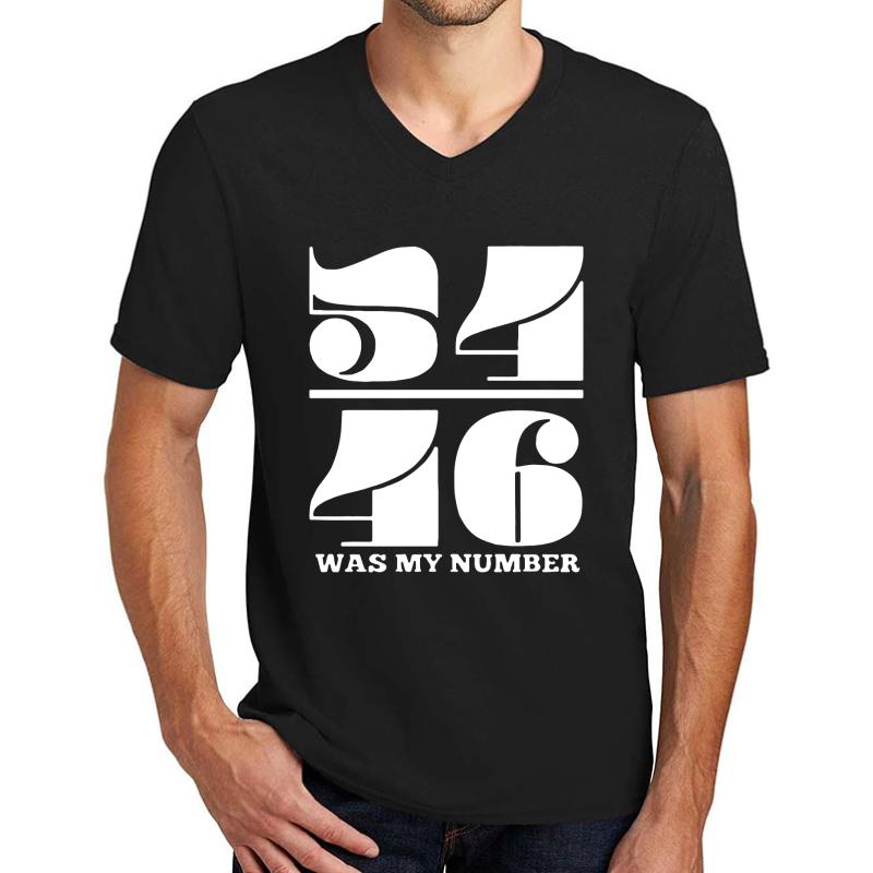 Toots And The Maytals 54-46 Was My Number Unisex V-Neck T-Shirt Men Black