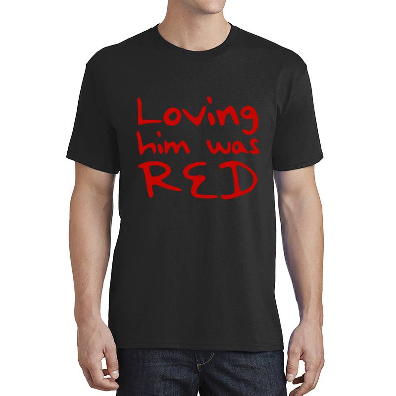 Taylor Swift - Red - Loving Him Was Red Unisex Polo Jersey Sport Shirts