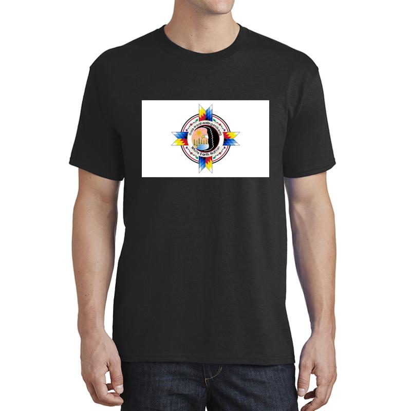 White Earth Band Of The Ojibwe Flag Unisex T-Shirt Men Black