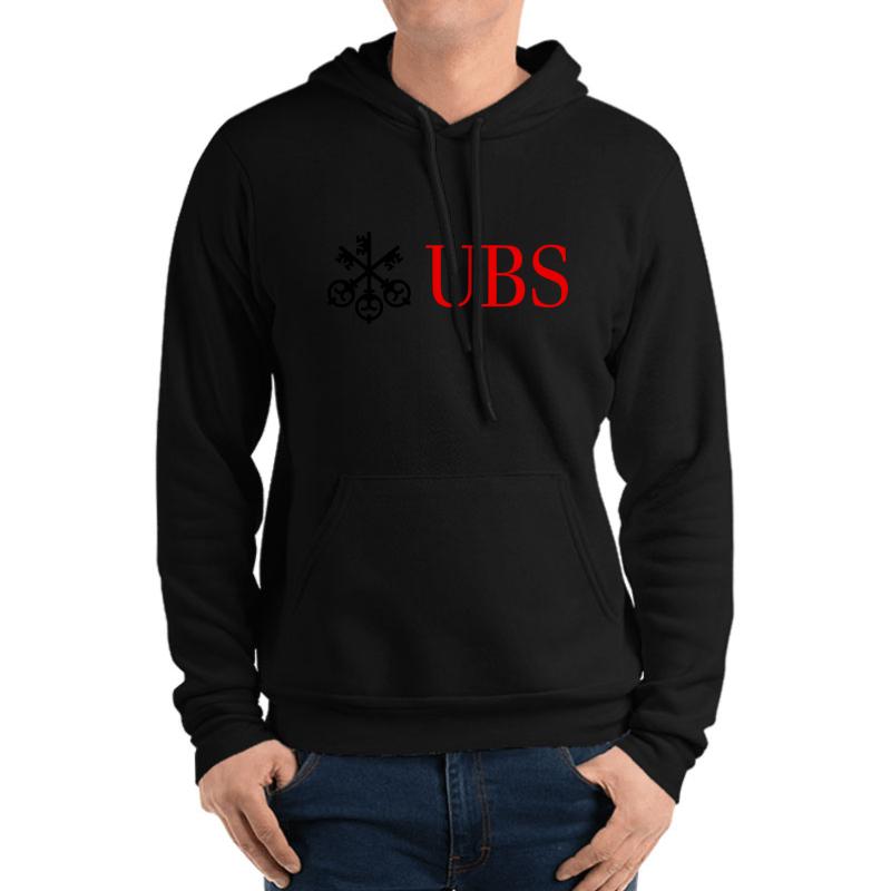 Ubs Unisex Hooded Sweatshirt Men Black