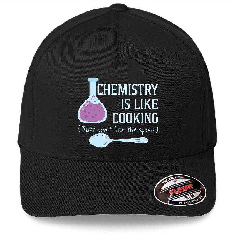 Chemistry Is Like Cooking Funny T Shirt Richardson Premium Trucker Snapback Caps
