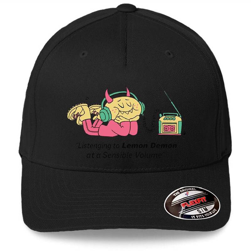 Listening To Lemon Demon Richardson Premium Trucker Snapback Caps