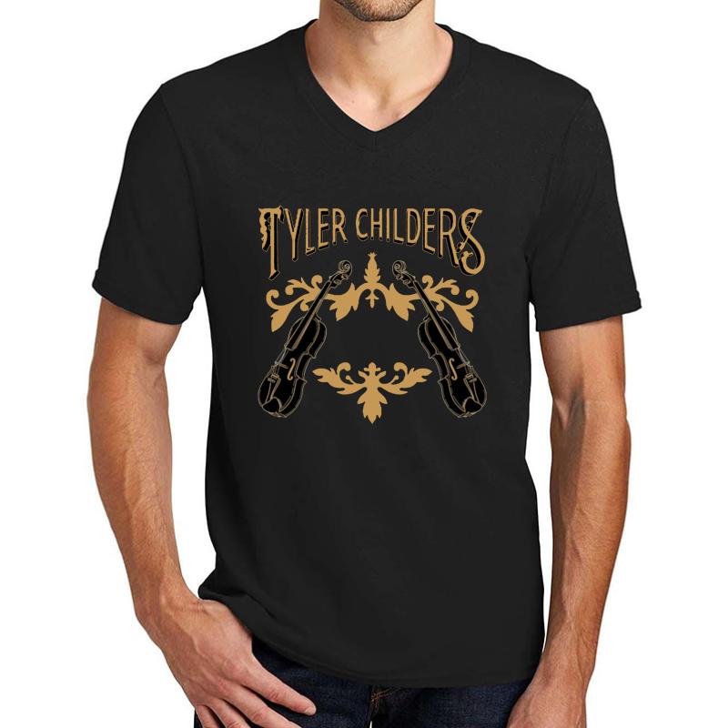 Tyler Childers New Unisex V-Neck T-Shirt Men Black