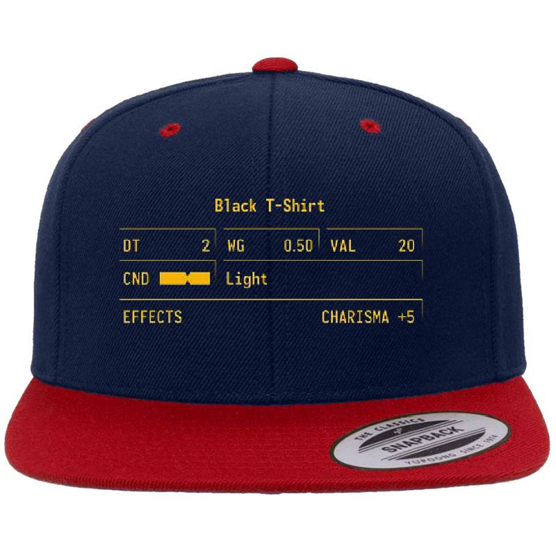 Fallout New Vegas Black Richardson Premium Trucker Snapback Caps