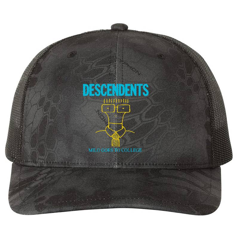 Band Descendents Milo Goes To College Premium Flat Bill Snapback Caps