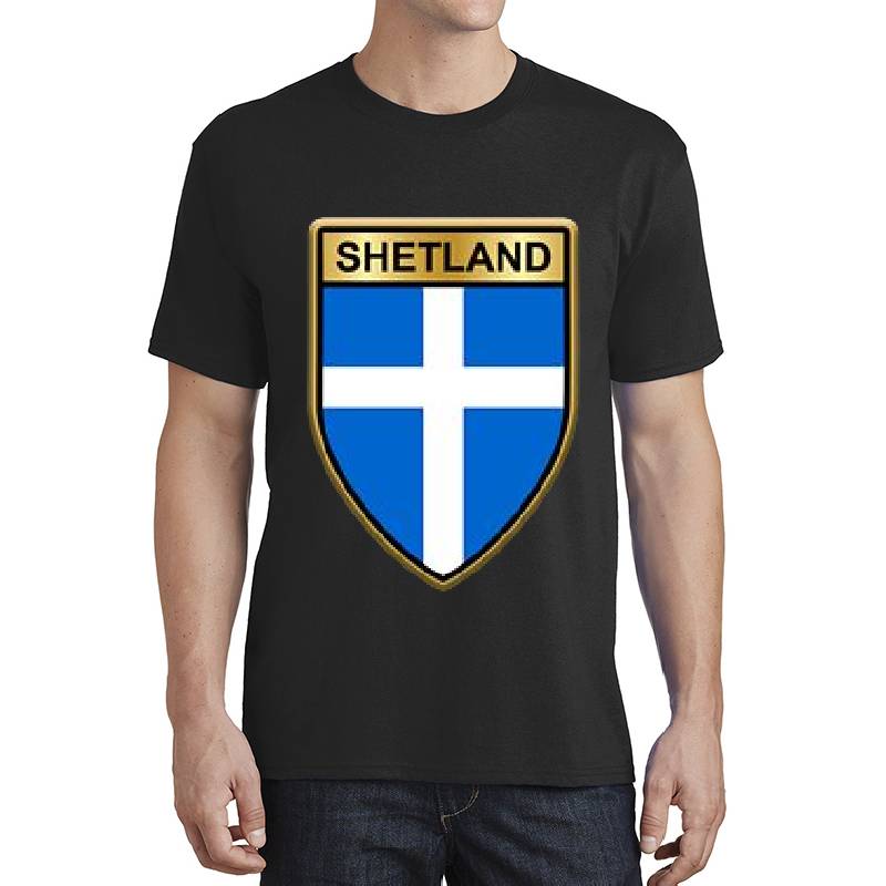 Shetland Flag Phone Cases & Other Gifts (7) Unisex V-Neck T-Shirts