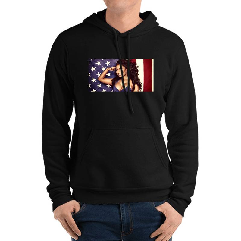 Nicki Manaj American Flag	 Premium Flat Bill Snapback Caps
