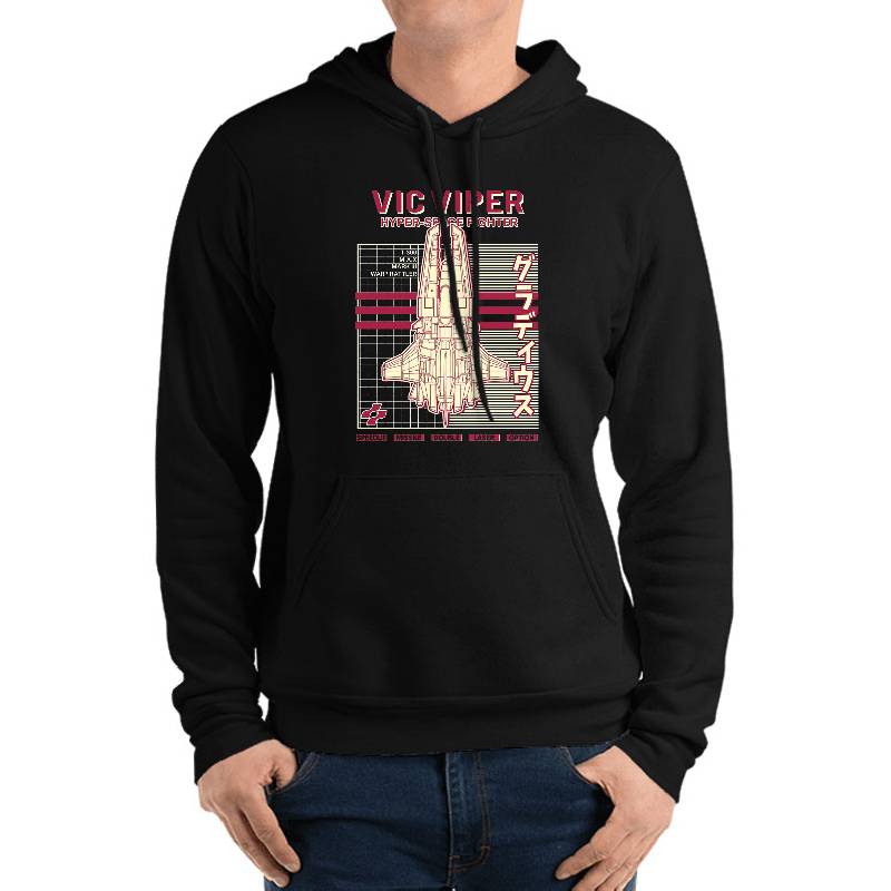 Hyper Space Fighter Vic Viper Youth Hooded Sweatshirts