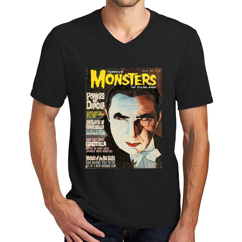 Famous Monsters Of Filmland Premium Flat Bill Snapback Caps