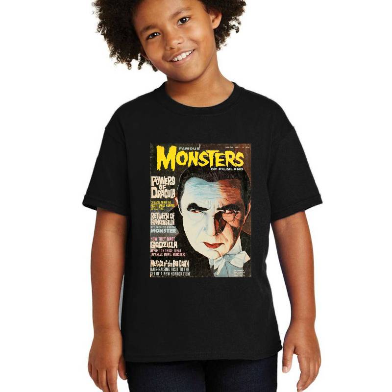Famous Monsters Of Filmland Premium Flat Bill Snapback Caps