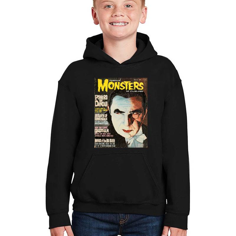 Famous Monsters Of Filmland Premium Flat Bill Snapback Caps