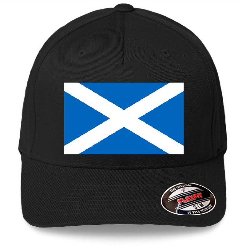 Scotland Flag Premium Flat Bill Snapback Caps