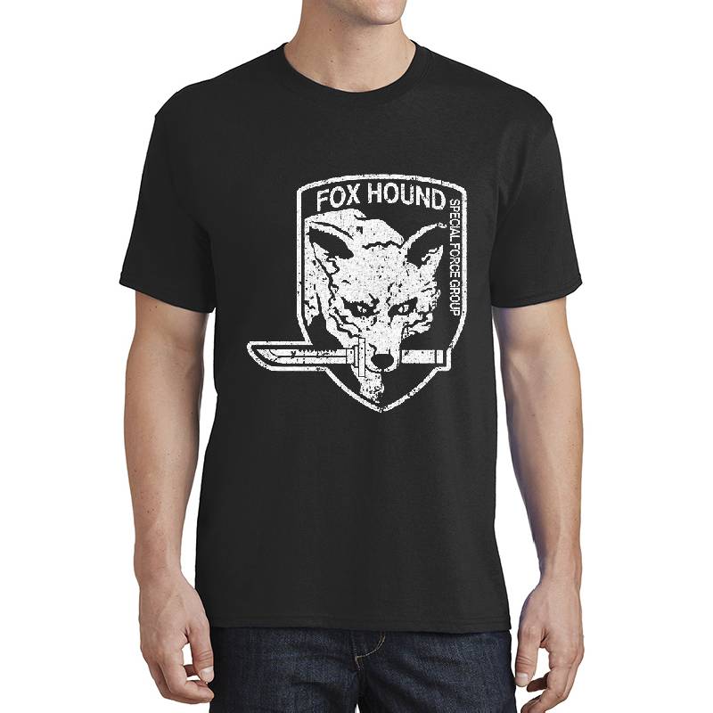 Foxhound Variant Metal Gear Solid Brave Fighting Game Movie The Phantom Pain Unisex Polo Jersey Sport Shirts