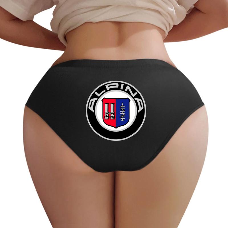 Alpina - Classic Car Logos Women Underwear Panties Women Black