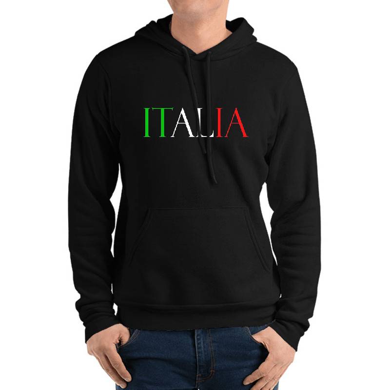 Italia - Italy Flag Colors Unisex V-Neck T-Shirts