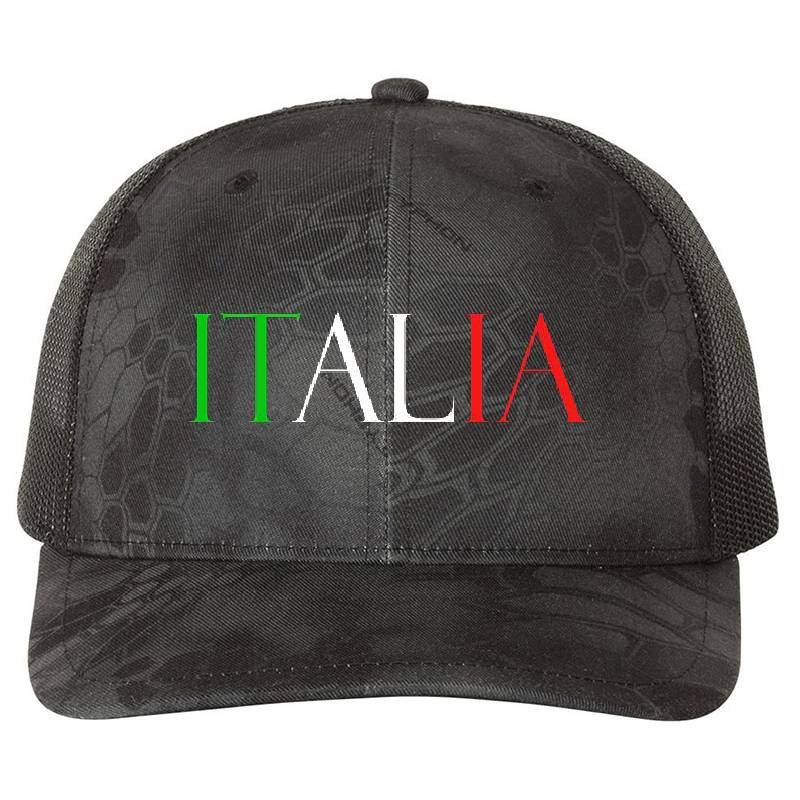 Italia - Italy Flag Colors Unisex V-Neck T-Shirts