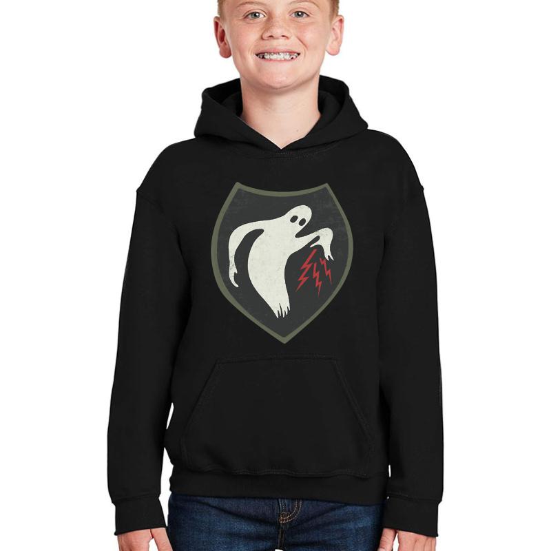 Ww2 Army 23Rd Headquarters Special Youth Hooded Sweatshirt Boy Black