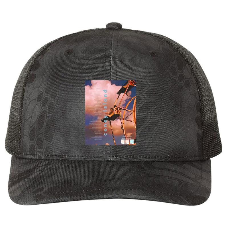 Album Coney Island Taylor Swift Richardson Premium Trucker Snapback Cap  Kryptek Typhon Black