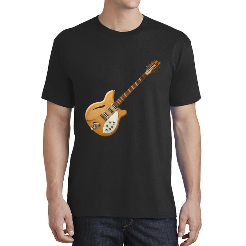 Wonderful Natural Rickenbacker Unisex T-Shirt Men Black