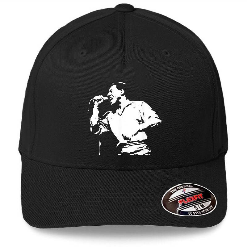 Otis Redding Live In Concert Premium Flat Bill Snapback Caps