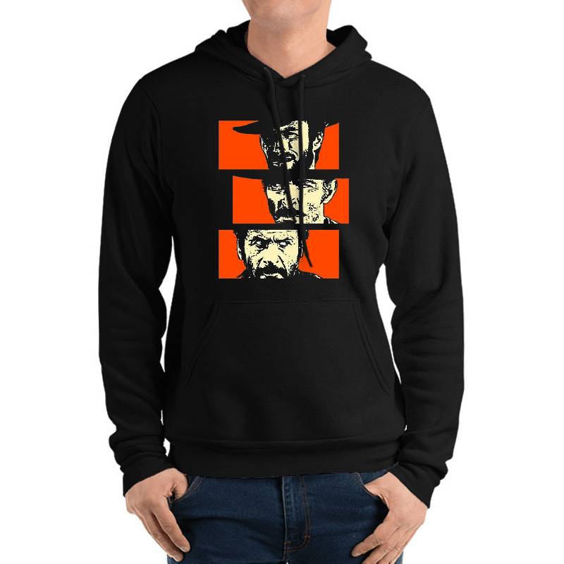Blondie, Angel Eyes, Tuco Youth Hooded Sweatshirts