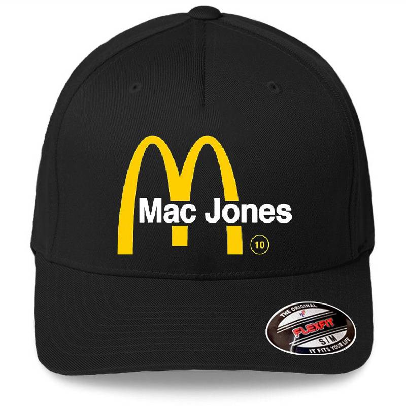 Mac Jones 01 Premium Flat Bill Snapback Caps