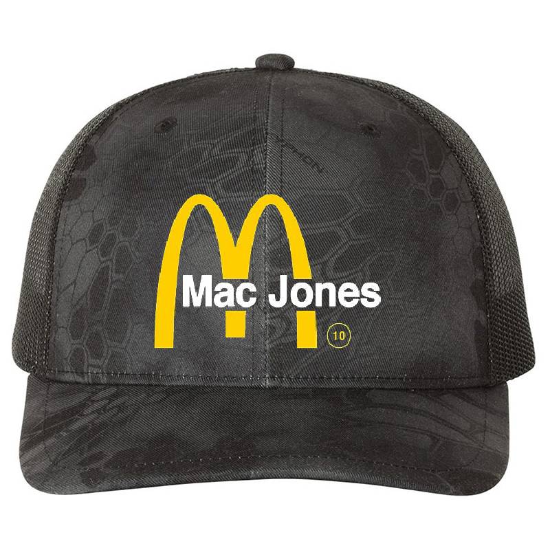 Mac Jones 01 Premium Flat Bill Snapback Caps