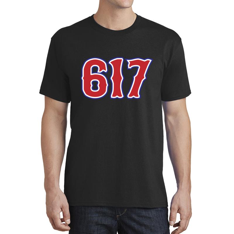 617 Unisex T-Shirt Men Black