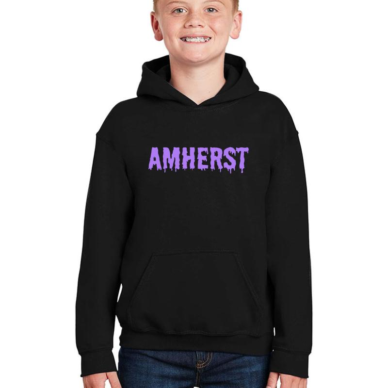 Amherst College Youth Hooded Sweatshirt Boy Black