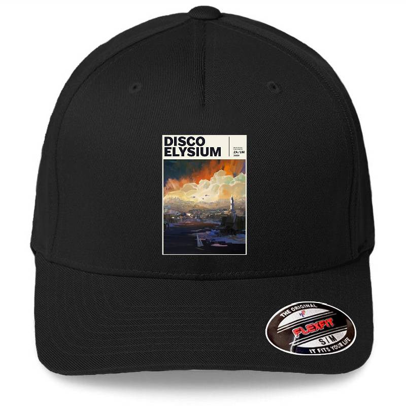 Disco Elysium  Premium Flat Bill Snapback Caps