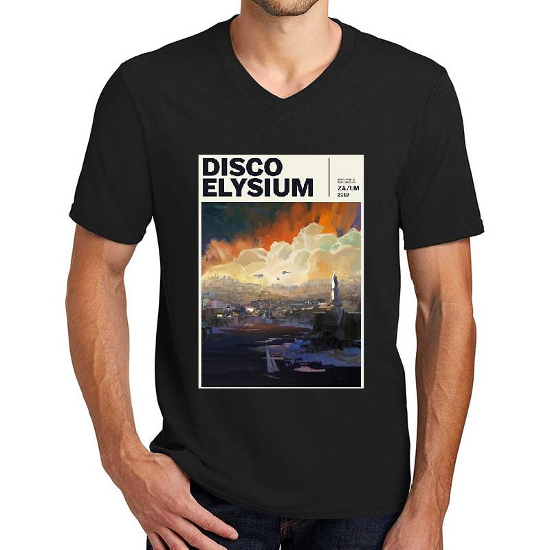 Disco Elysium  Premium Flat Bill Snapback Caps