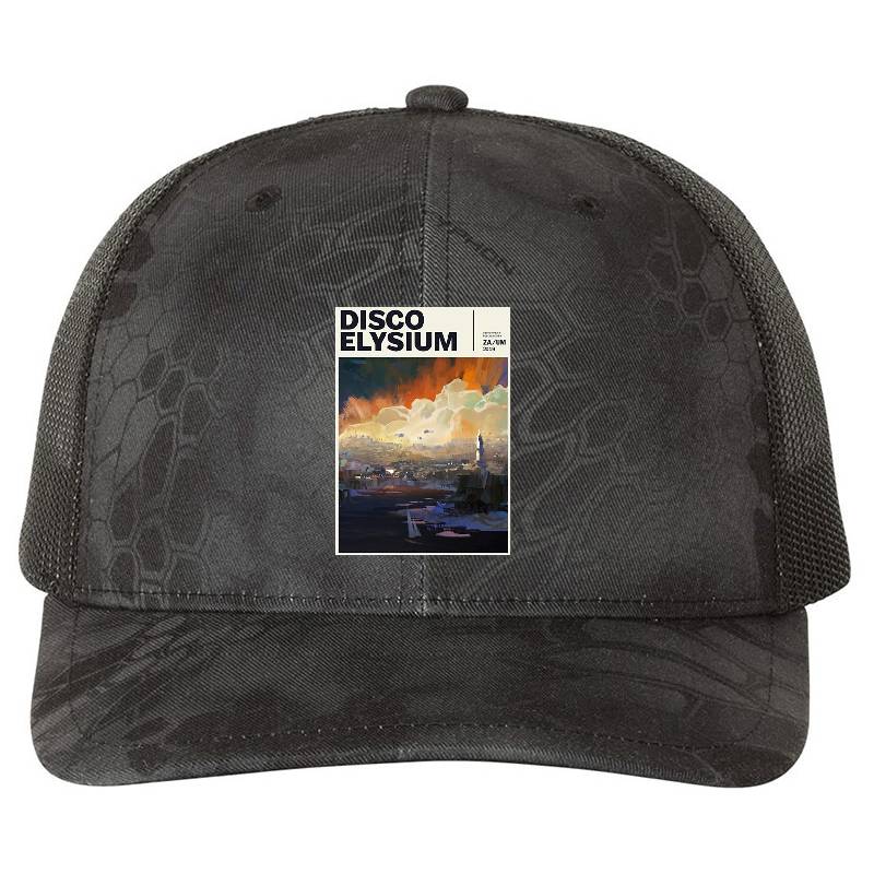 Disco Elysium  Premium Flat Bill Snapback Caps