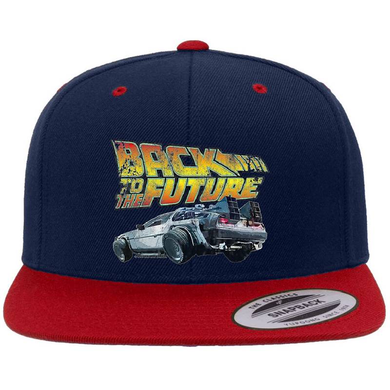Back to the future Richardson Premium Trucker Snapback Caps