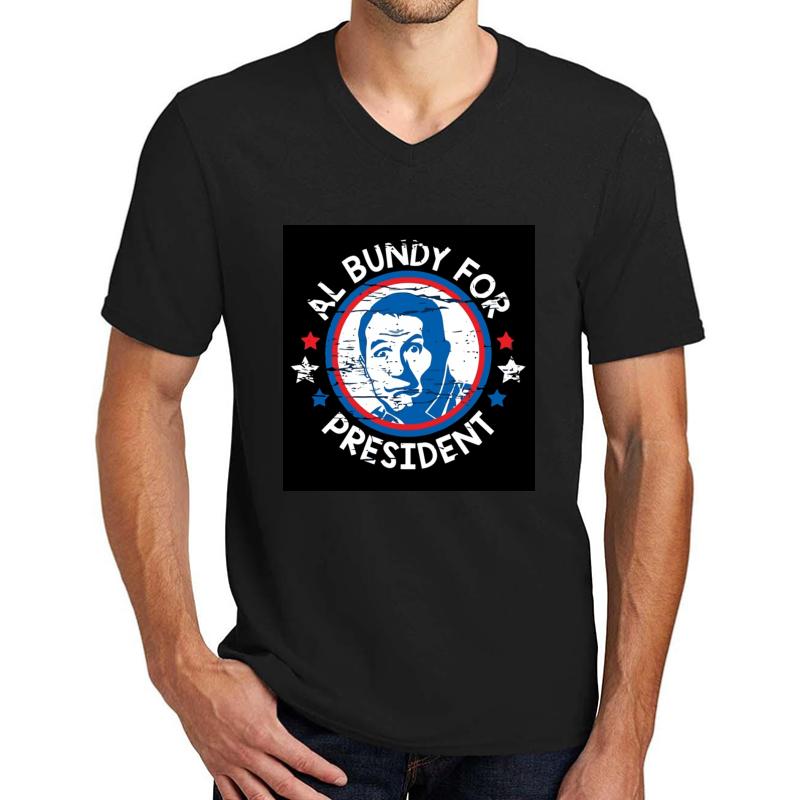 Al Bundy Unisex V-Neck T-Shirt Men Black