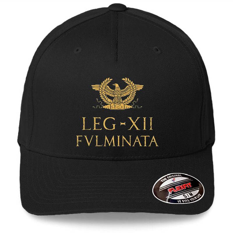 Legio XII Fulminata Roman Legion Premium Flat Bill Snapback Caps