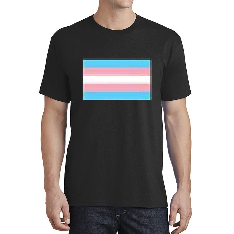 Subtle Trans Pride Flag Unisex Polo Jersey Sport Shirts